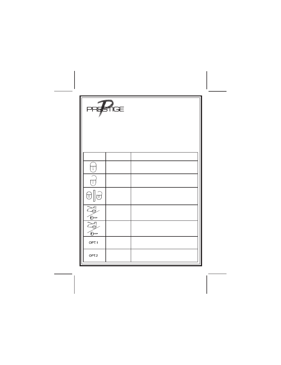 Audiovox 105BP User Manual | 8 pages