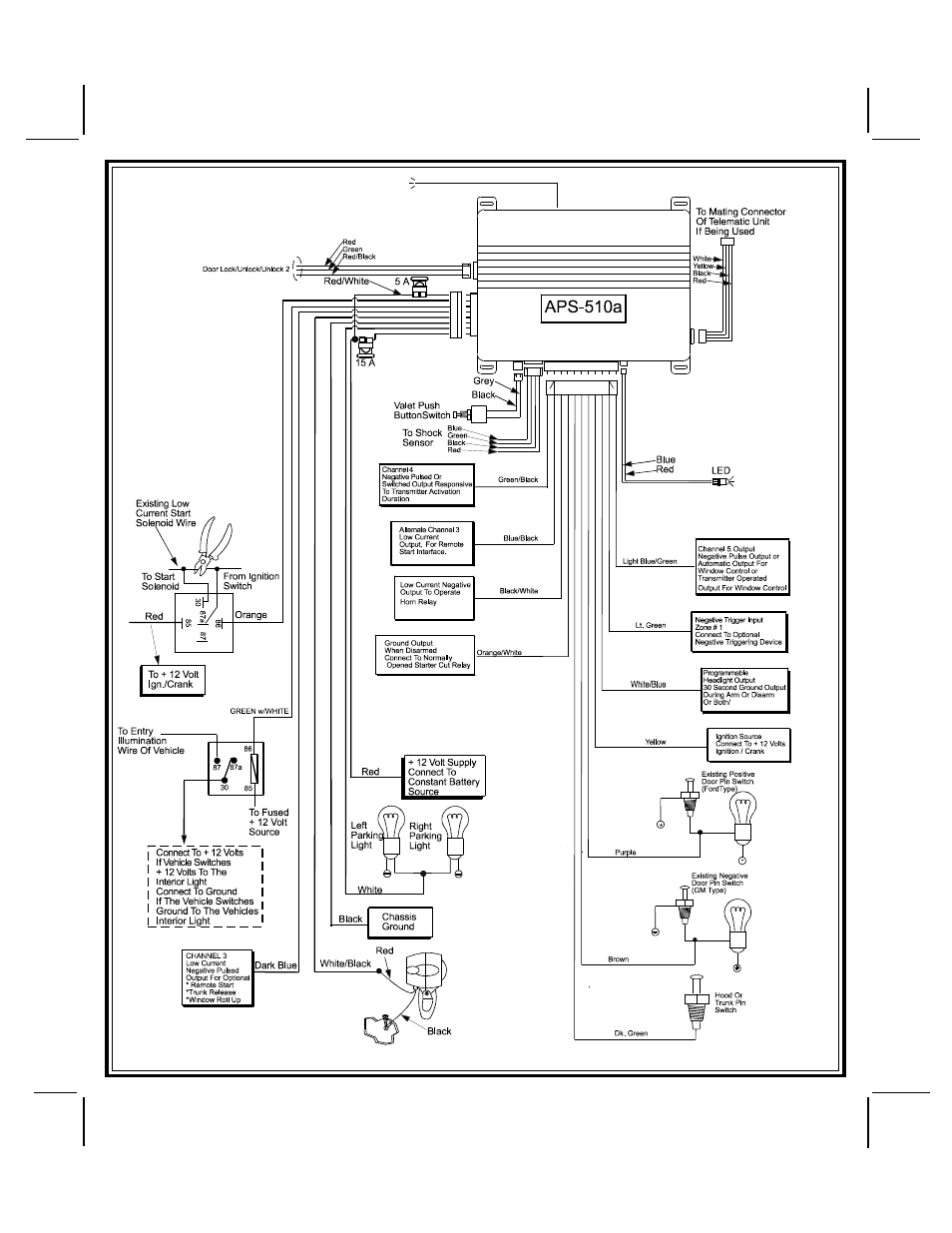 Audiovox Platinum APS-510a User Manual | Page 8 / 8