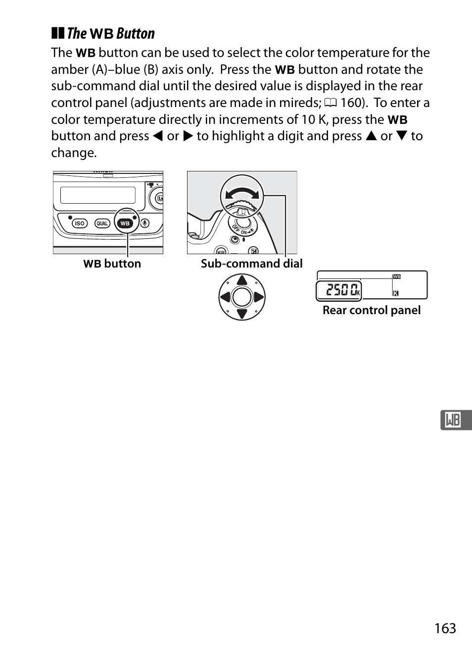 The u button | Nikon D4S User Manual | Page 185 / 500