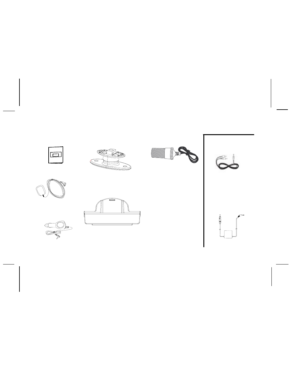 Contents xmc10, Accessory kit | Audiovox XMC10 User Manual | Page 5 / 16