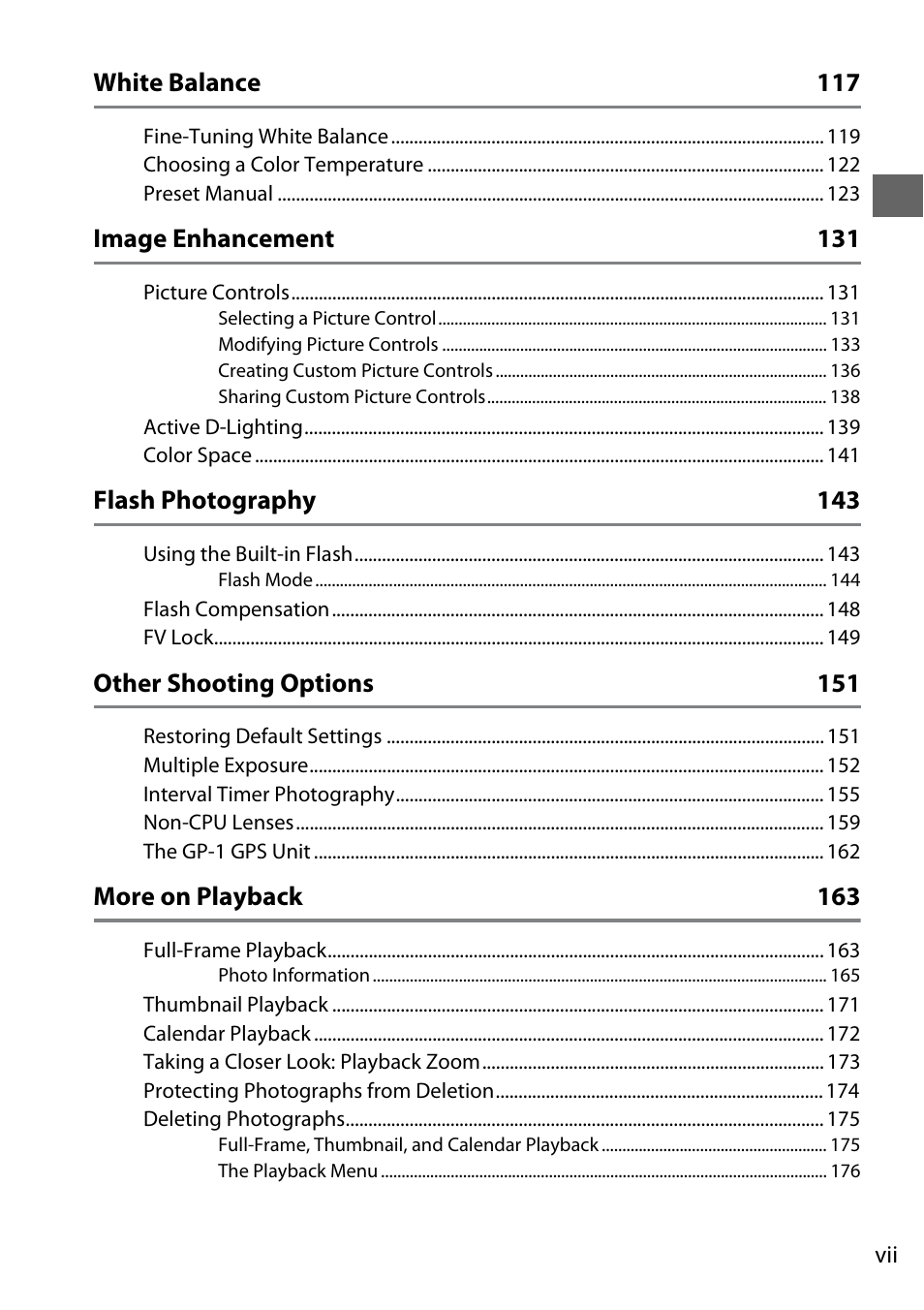 Nikon D7000 User Manual | Page 9 / 348