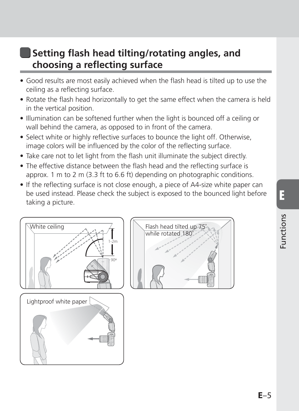 E –5 | Nikon SB-910 User Manual | Page 87 / 136