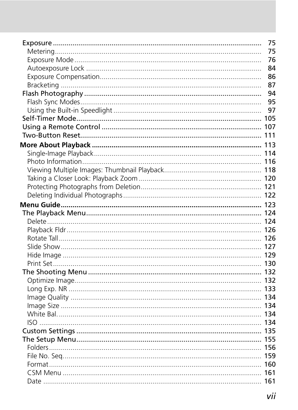 Nikon D70 User Manual | Page 9 / 218