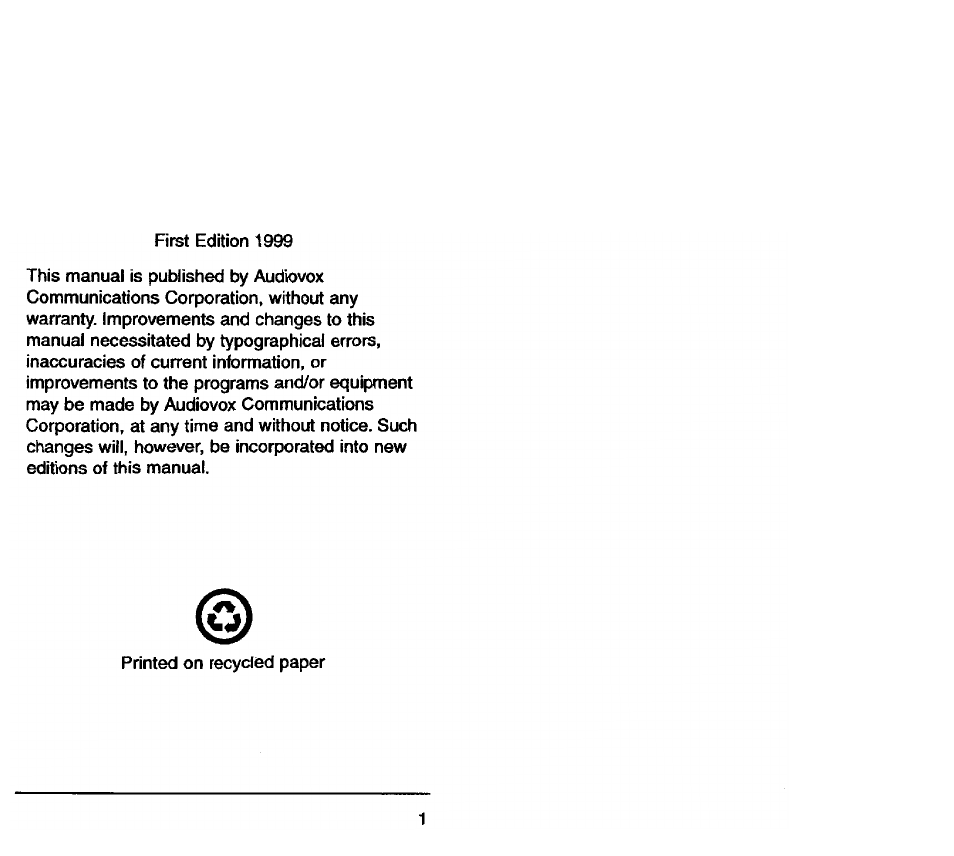 Audiovox TDM-2500 User Manual | Page 2 / 40