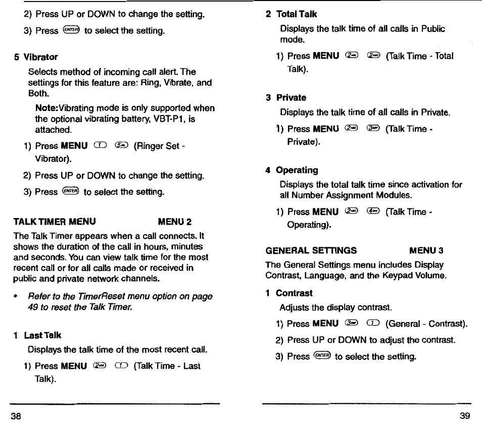 Audiovox TDM-2500 User Manual | Page 21 / 40