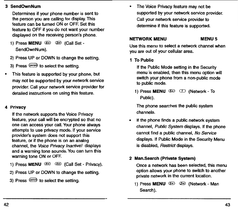 Audiovox TDM-2500 User Manual | Page 23 / 40