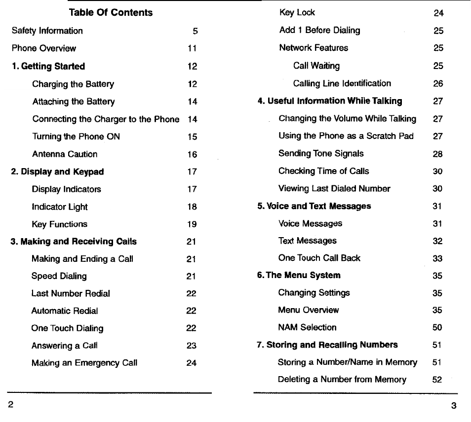 Audiovox TDM-2500 User Manual | Page 3 / 40