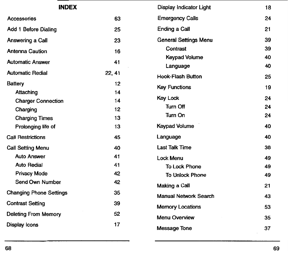 Audiovox TDM-2500 User Manual | Page 36 / 40