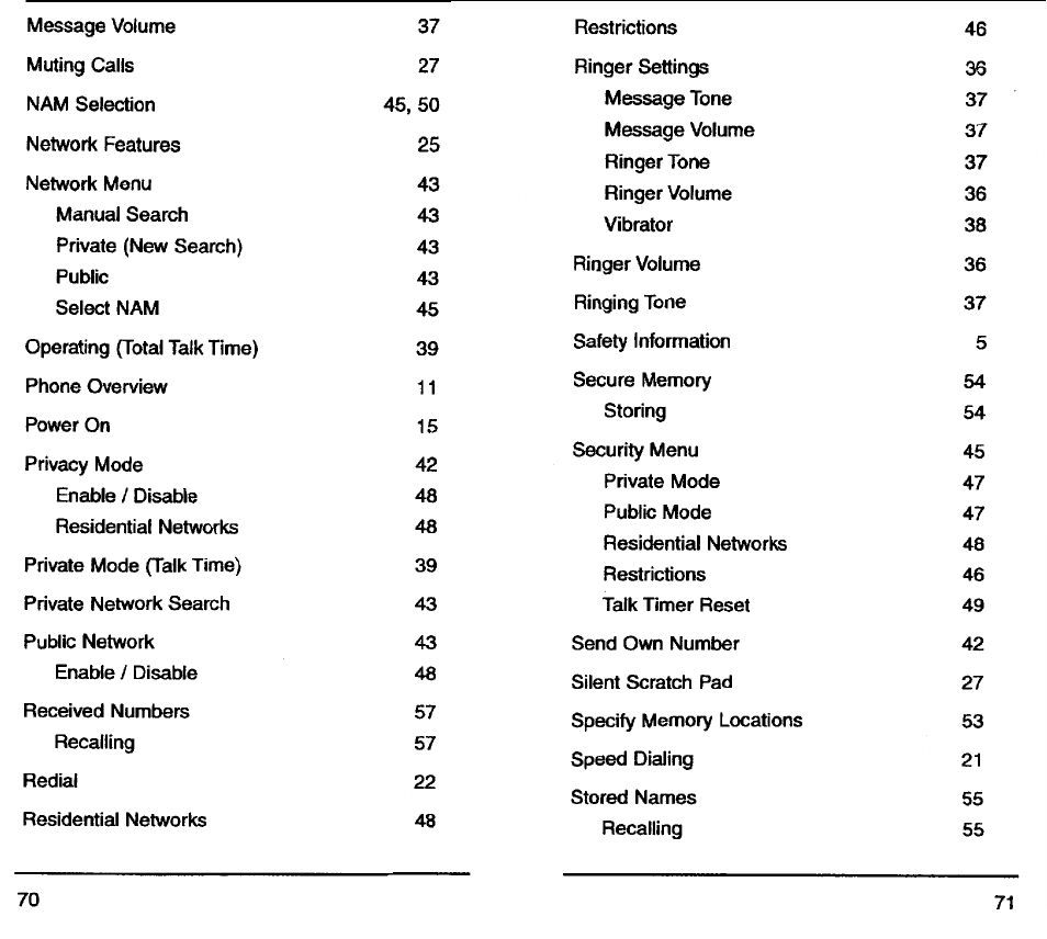 Audiovox TDM-2500 User Manual | Page 37 / 40