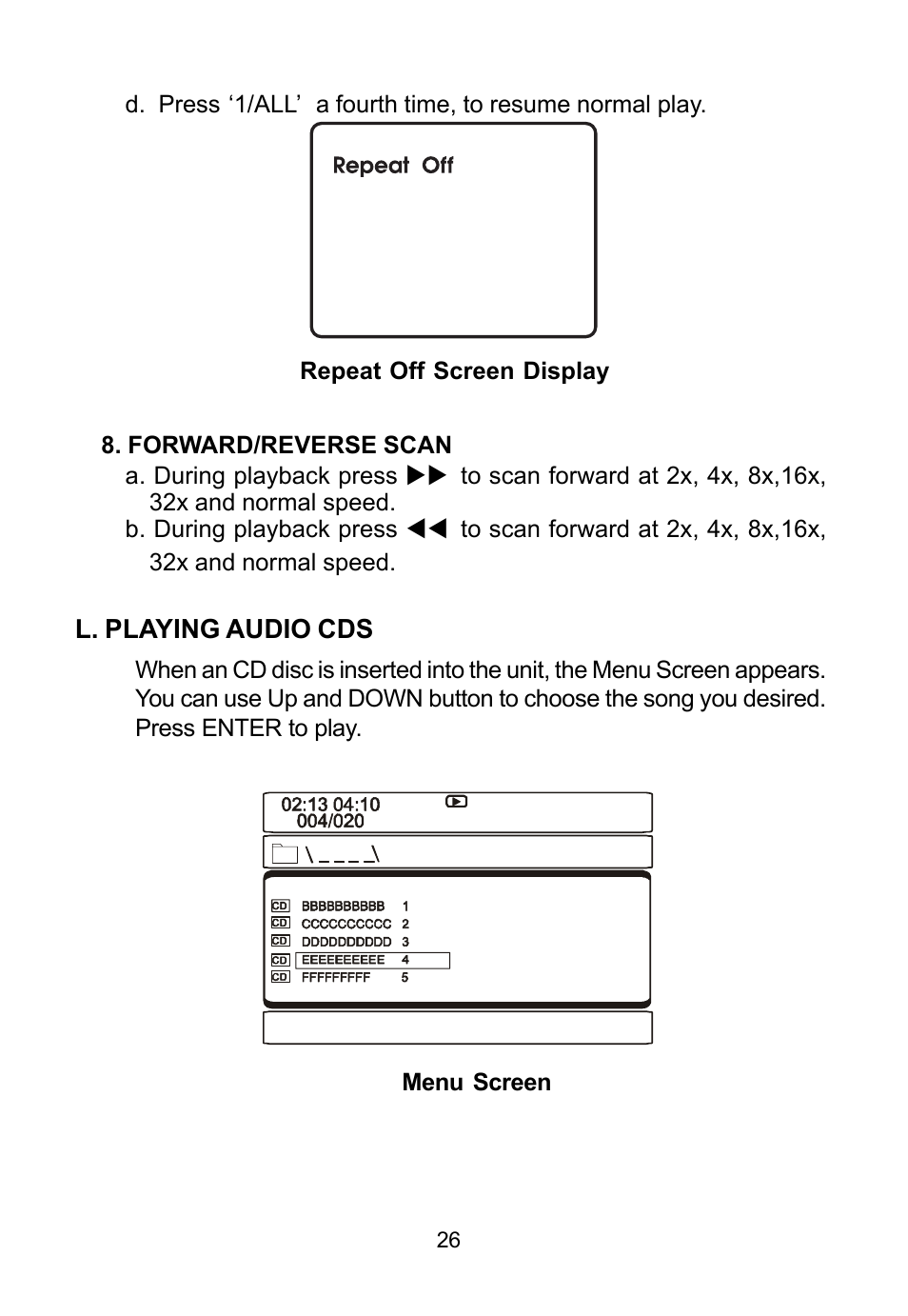 Audiovox D1788ES User Manual | Page 26 / 34