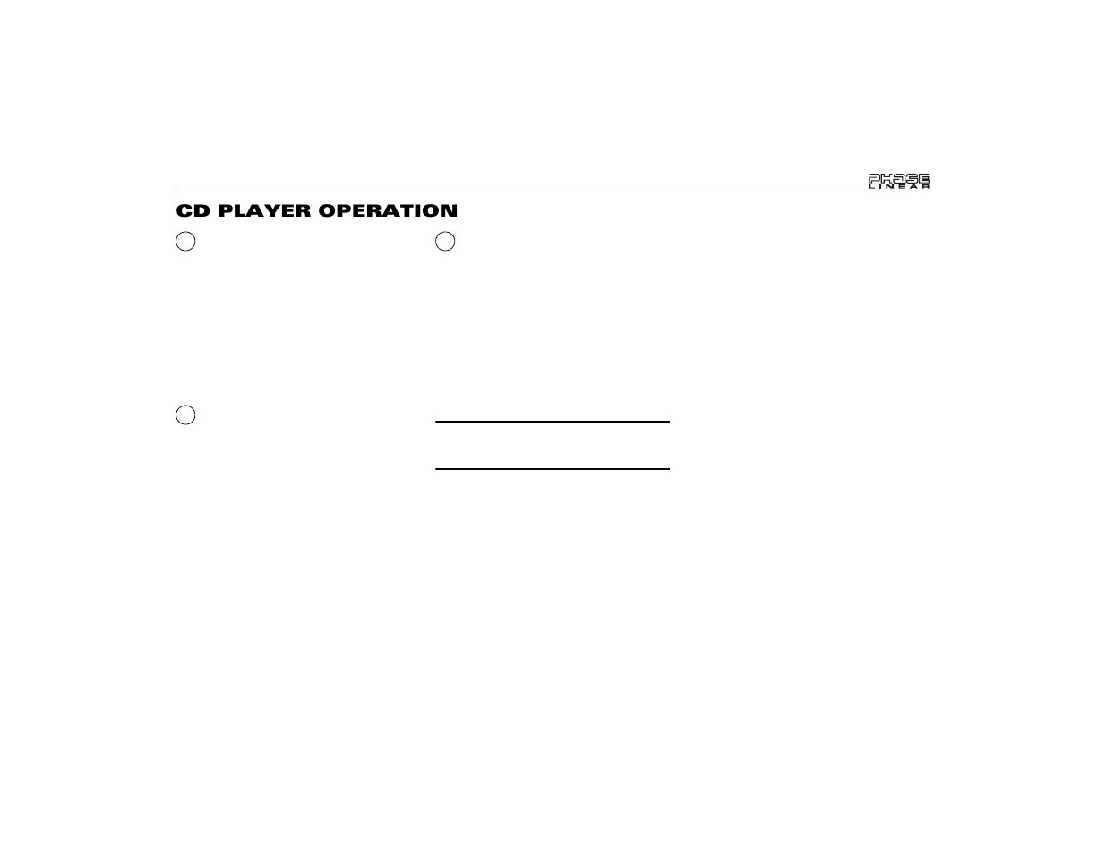 Cd player operation | Audiovox Jensen Phase Linear UMP9020 User Manual | Page 11 / 59