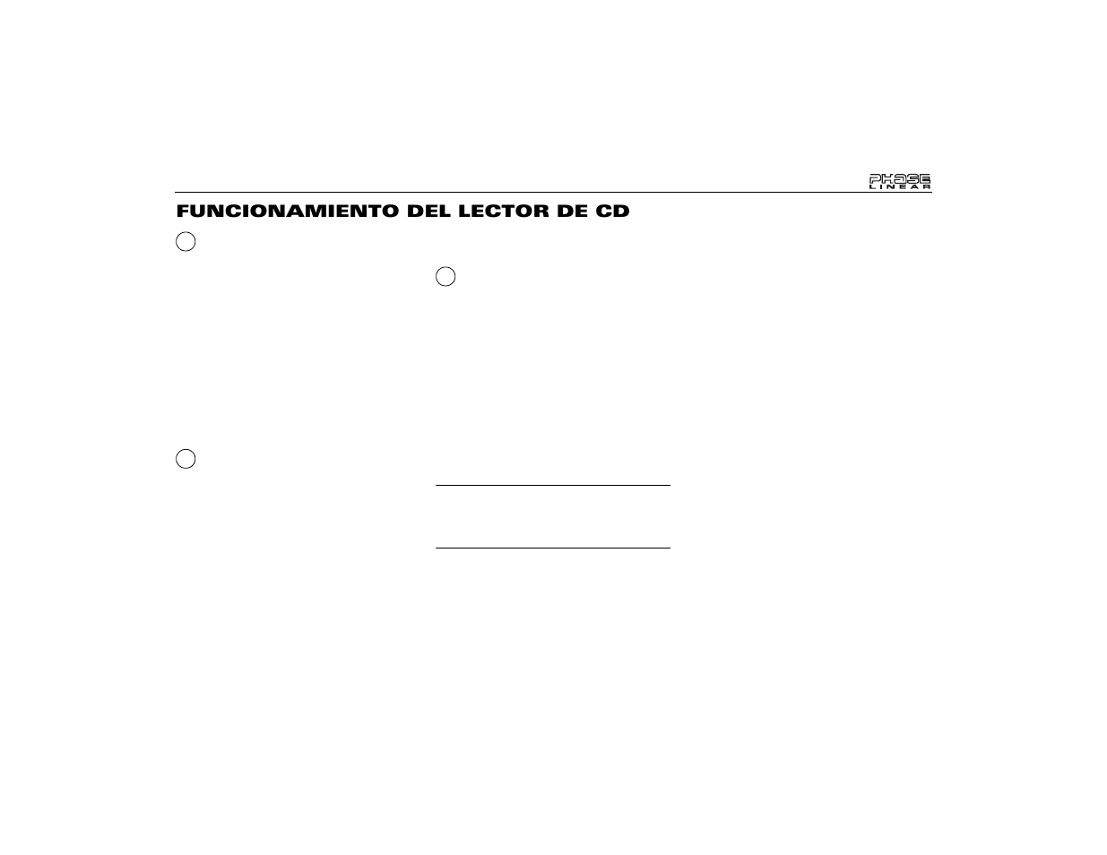 Funcionamiento del lector de cd | Audiovox Jensen Phase Linear UMP9020 User Manual | Page 31 / 59