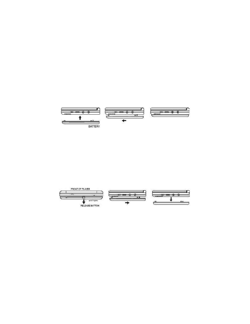 Installing the battery pack, Removing the battery pack | Audiovox D1805 User Manual | Page 31 / 33