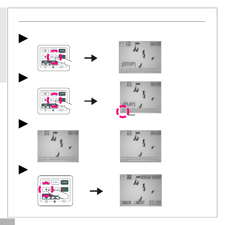 4basic playback | Audiovox DC500 User Manual | Page 20 / 39
