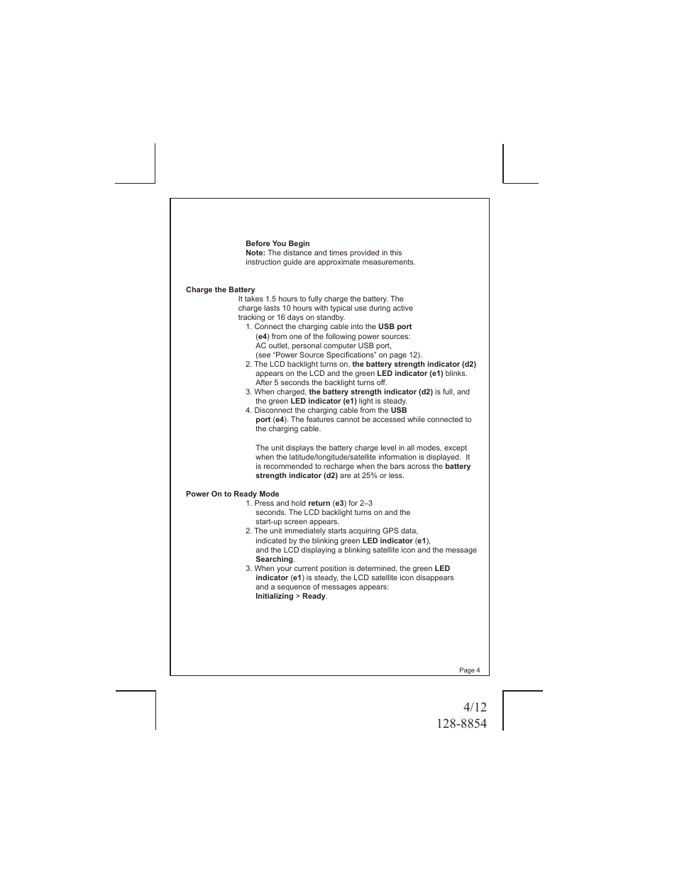 Audiovox ECCO 128-8854 User Manual | Page 4 / 12