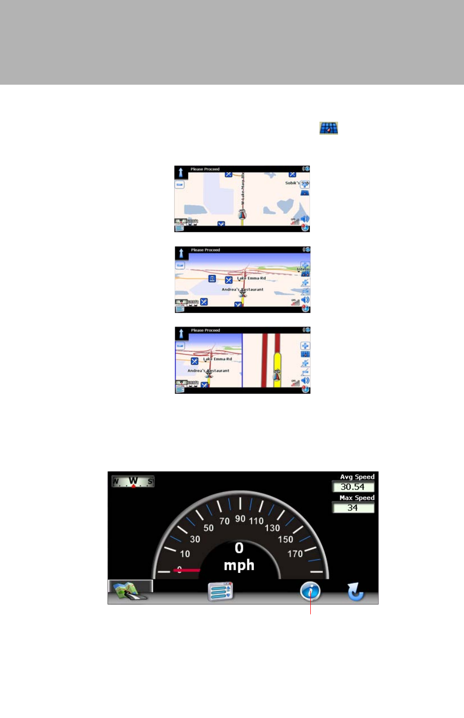 Horizon navmate 5, 2d 3d split | Audiovox ADVUV630 User Manual | Page 15 / 61