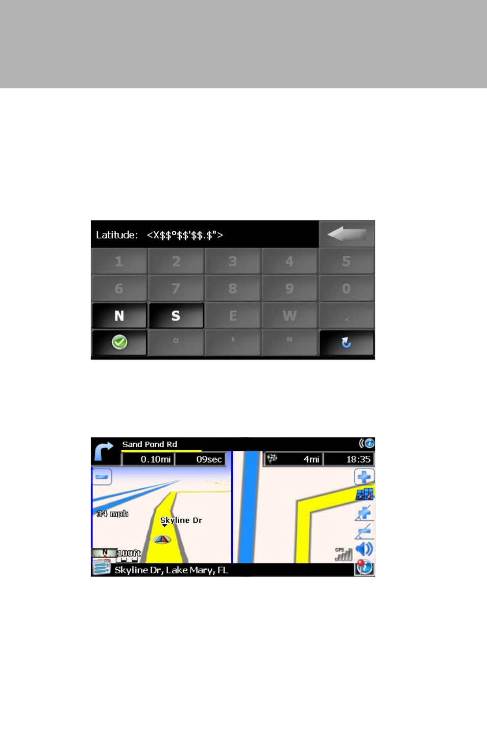 Horizon navmate 5 | Audiovox ADVUV630 User Manual | Page 20 / 61