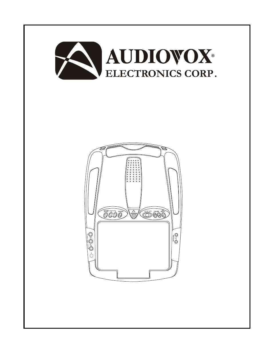 Audiovox VOD8521P User Manual | 11 pages
