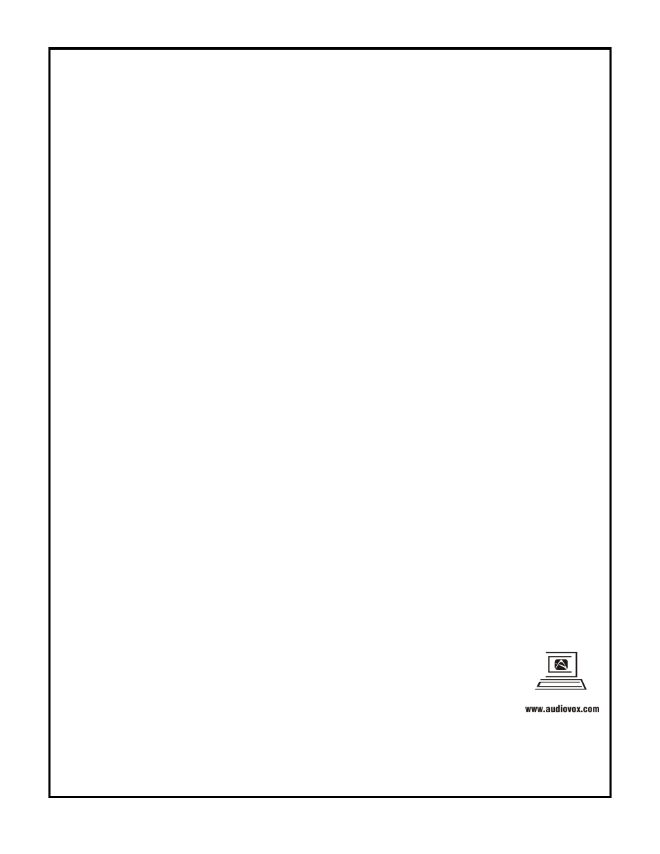 7258a | Audiovox VOD8521P User Manual | Page 11 / 11