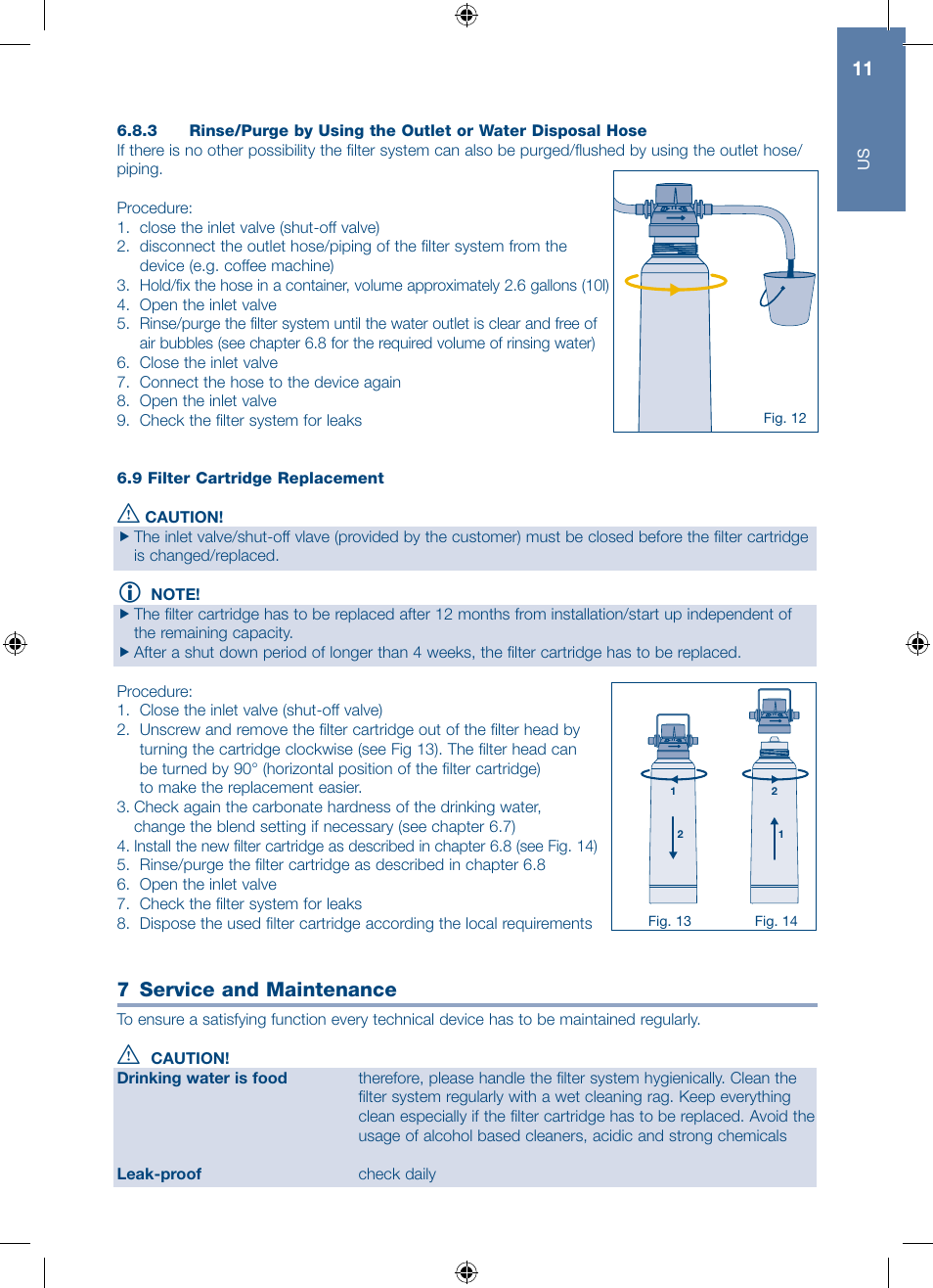 7 service and maintenance | A.J. Antunes & Co HRS-200 9700562 User Manual | Page 11 / 66