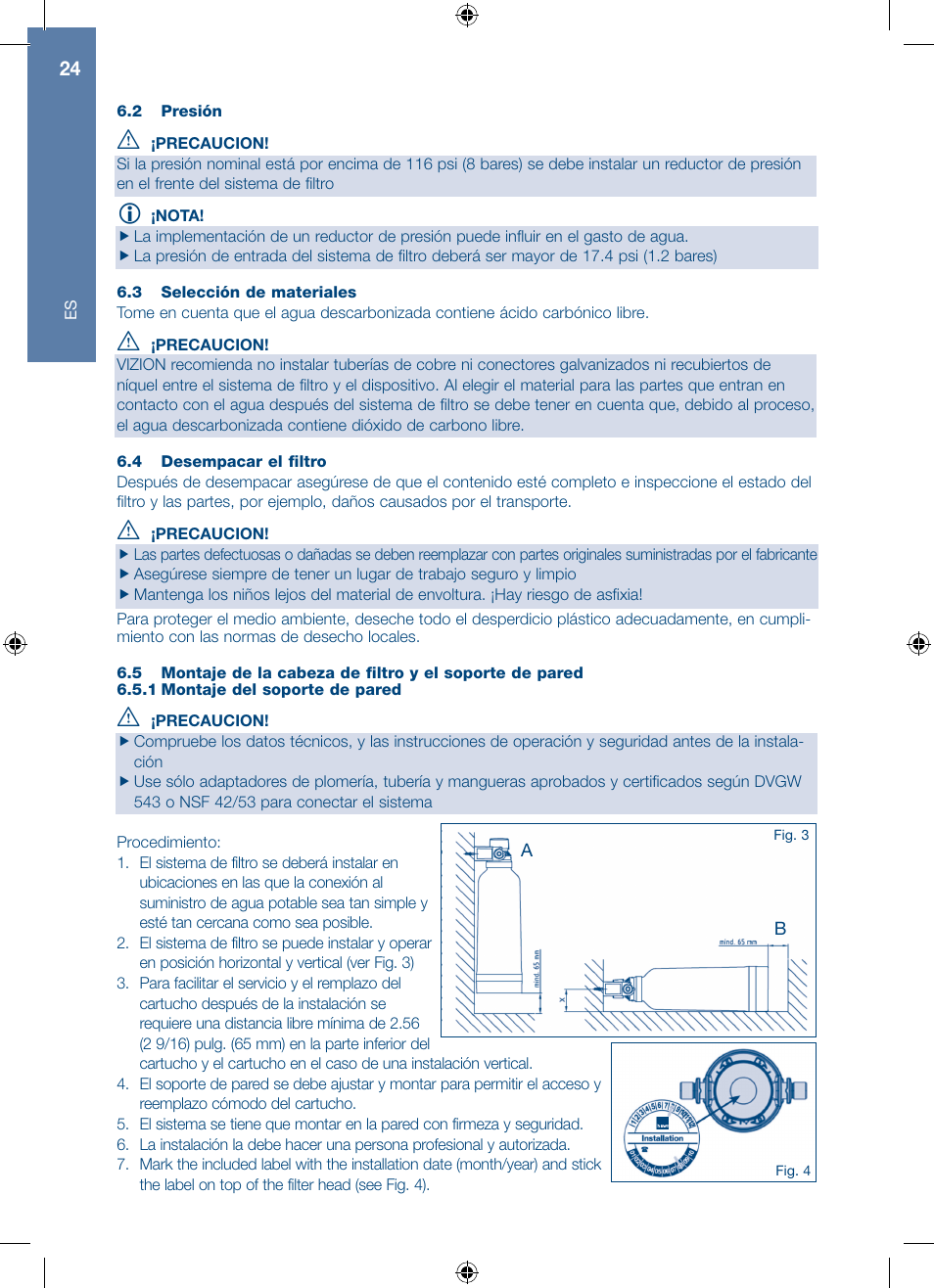 A.J. Antunes & Co HRS-200 9700562 User Manual | Page 24 / 66