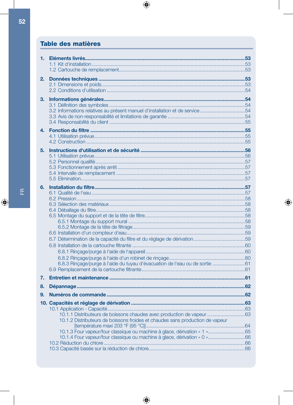 A.J. Antunes & Co HRS-200 9700562 User Manual | Page 52 / 66