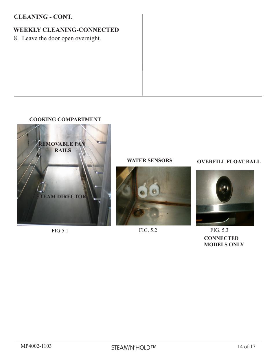 AccuTemp Steam N Hold User Manual | Page 14 / 17