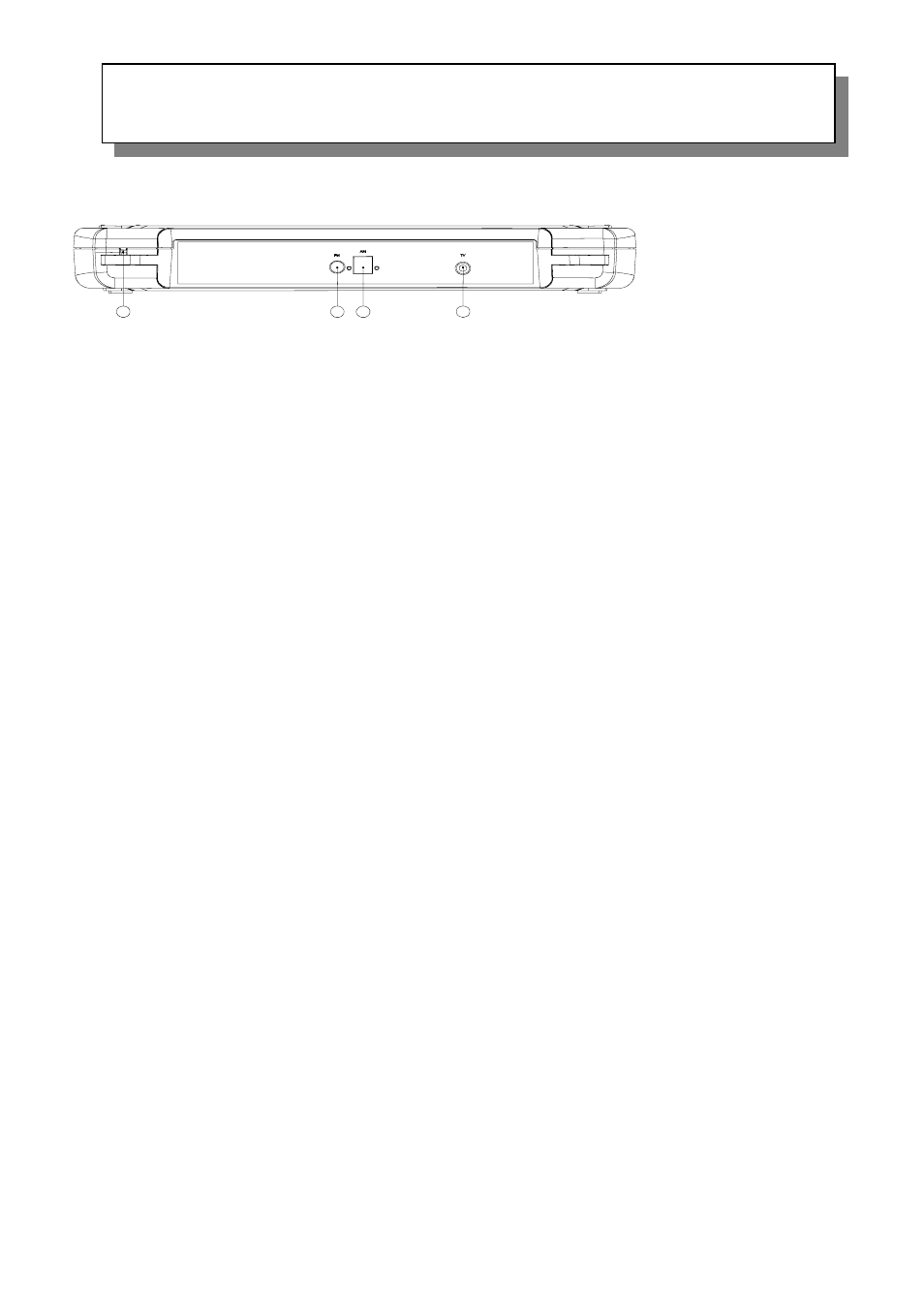 Rear panel connections | Audiovox VE706 User Manual | Page 12 / 21