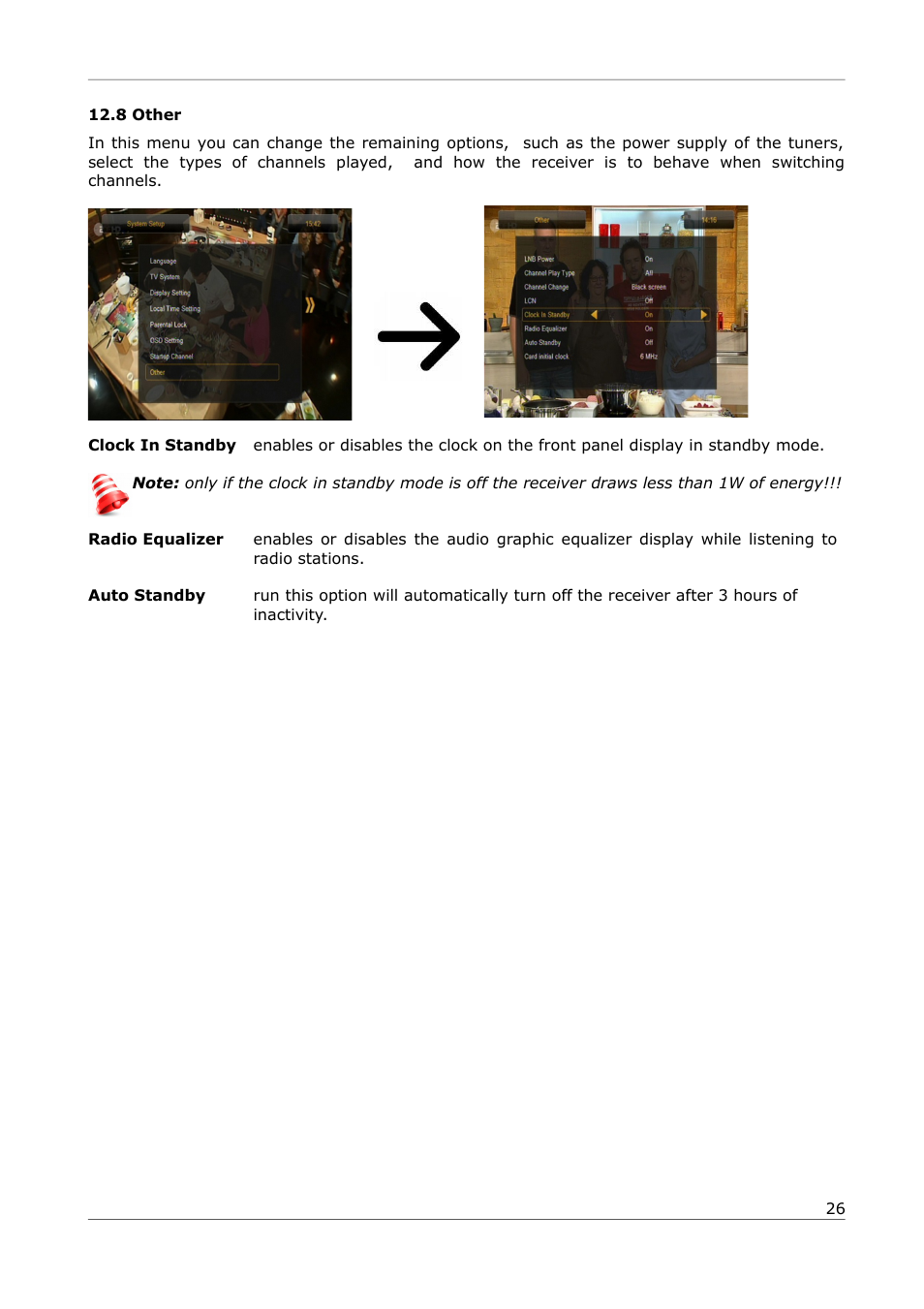 8 other | Ferguson Ariva 252Combo User Manual | Page 26 / 54