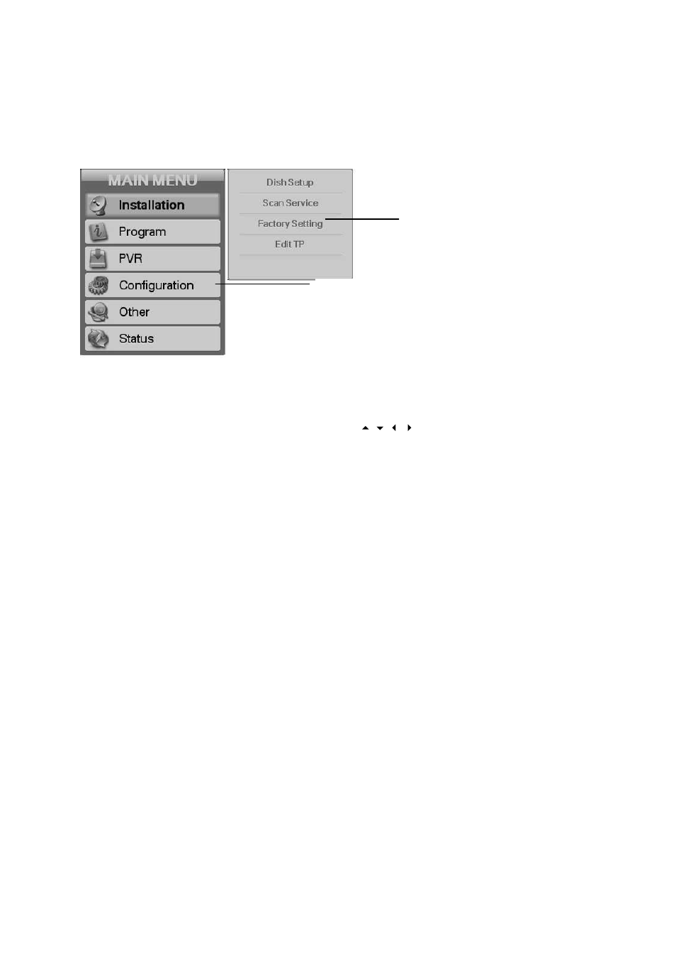 Menu overview | Ferguson Ariva TT HD PVR User Manual | Page 18 / 79
