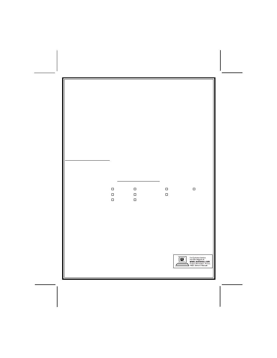 Audiovox PRO-900 User Manual | Page 4 / 4