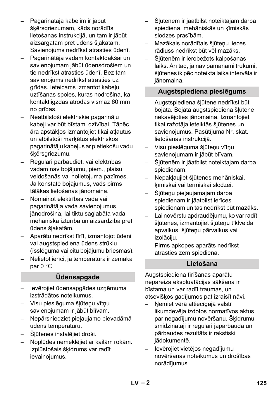 Karcher HD 9-50-4 User Manual | Page 125 / 140