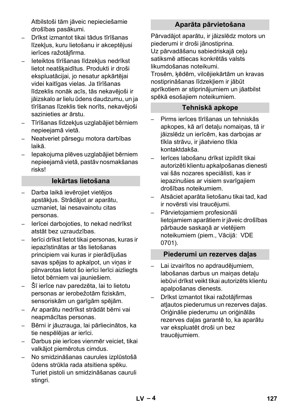 Karcher HD 9-50-4 User Manual | Page 127 / 140