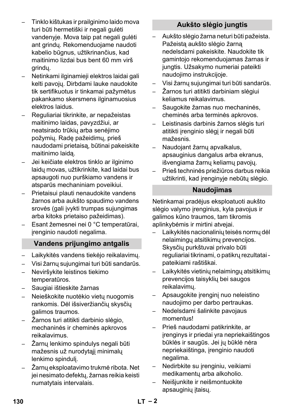 Karcher HD 9-50-4 User Manual | Page 130 / 140