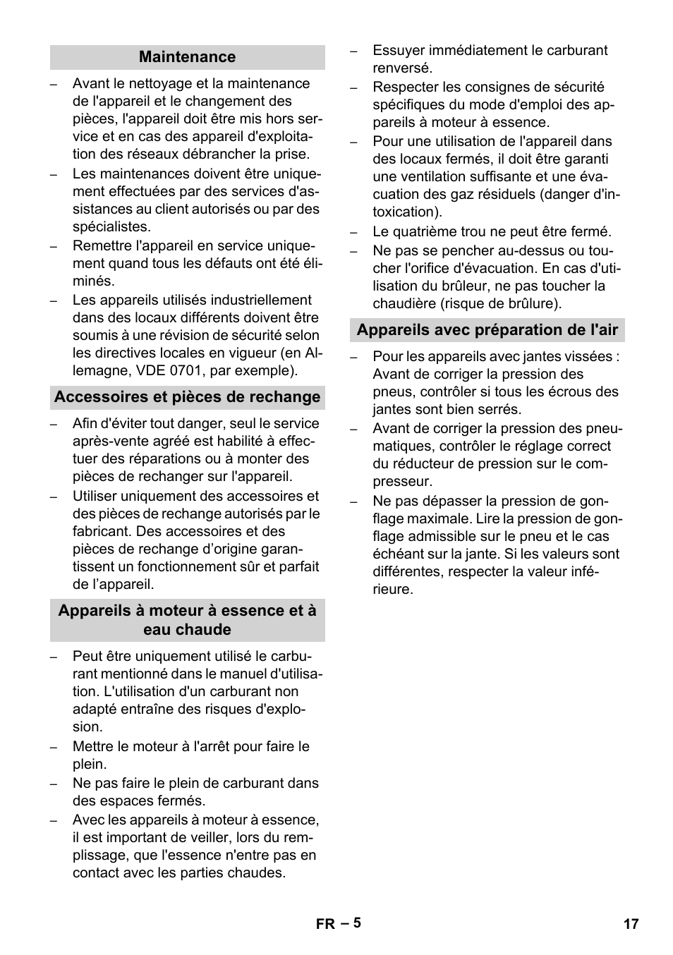 Karcher HD 9-50-4 User Manual | Page 17 / 140