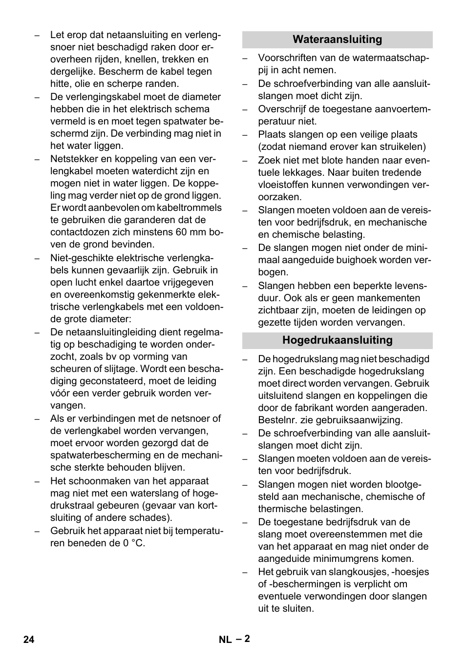 Karcher HD 9-50-4 User Manual | Page 24 / 140