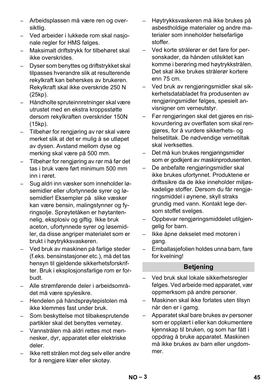 Karcher HD 9-50-4 User Manual | Page 45 / 140