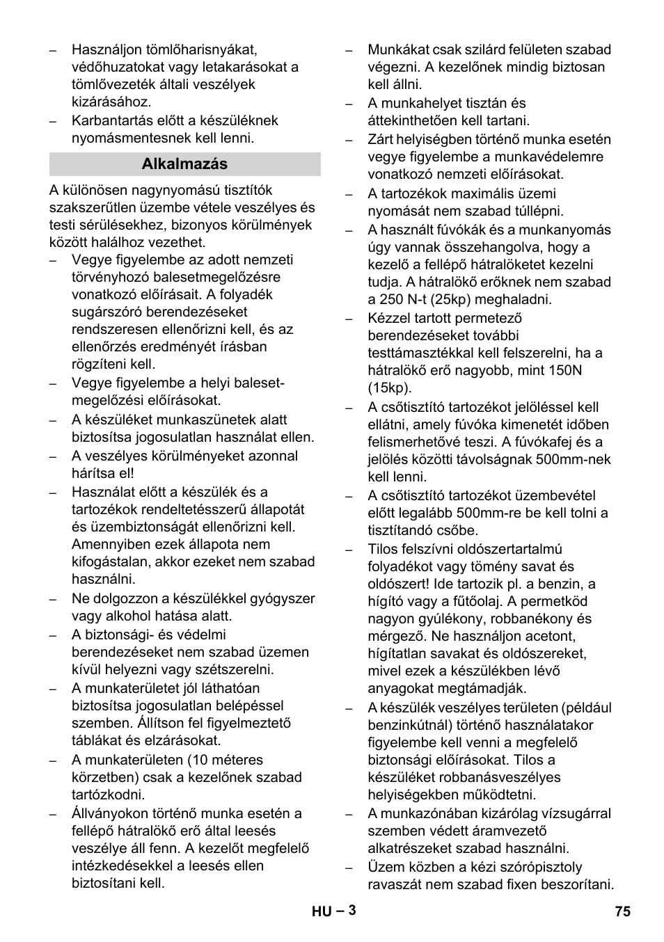 Karcher HD 9-50-4 User Manual | Page 75 / 140