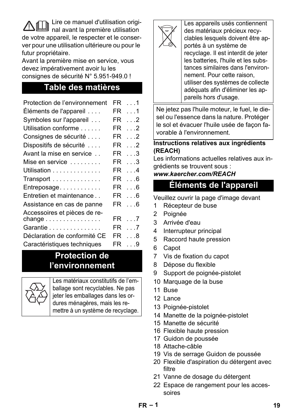 Karcher HD 5-11 C Plus User Manual | Page 19 / 232