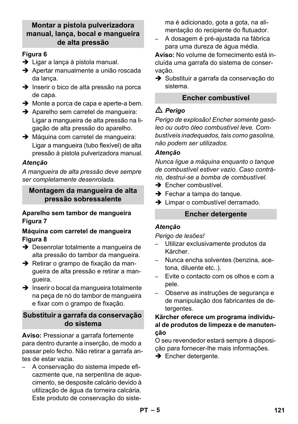 Karcher HDS 8-17 CX User Manual | Page 121 / 500