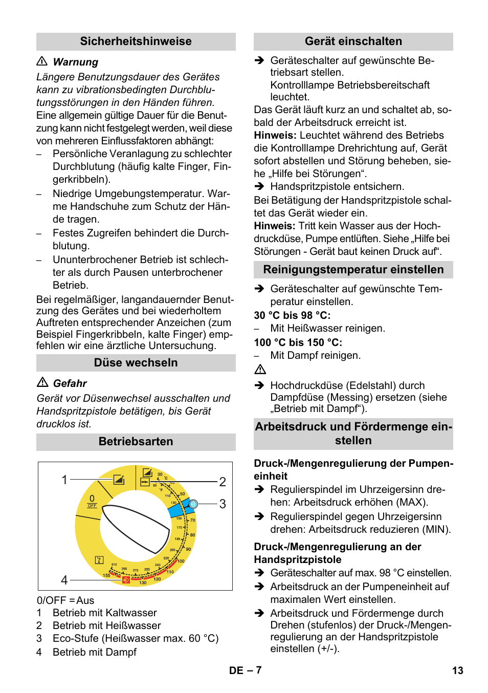 Karcher HDS 8-17 CX User Manual | Page 13 / 500