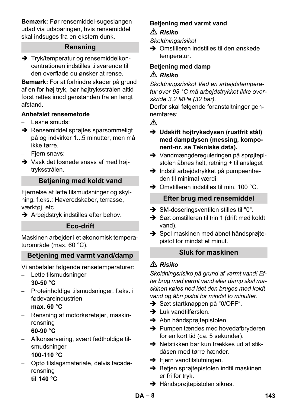 Karcher HDS 8-17 CX User Manual | Page 143 / 500