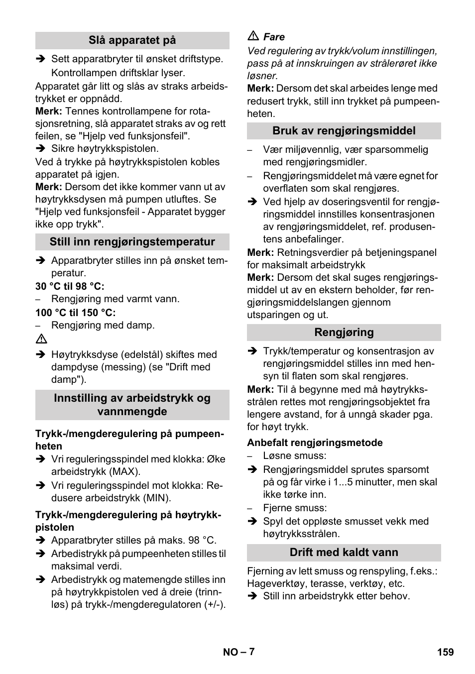 Karcher HDS 8-17 CX User Manual | Page 159 / 500