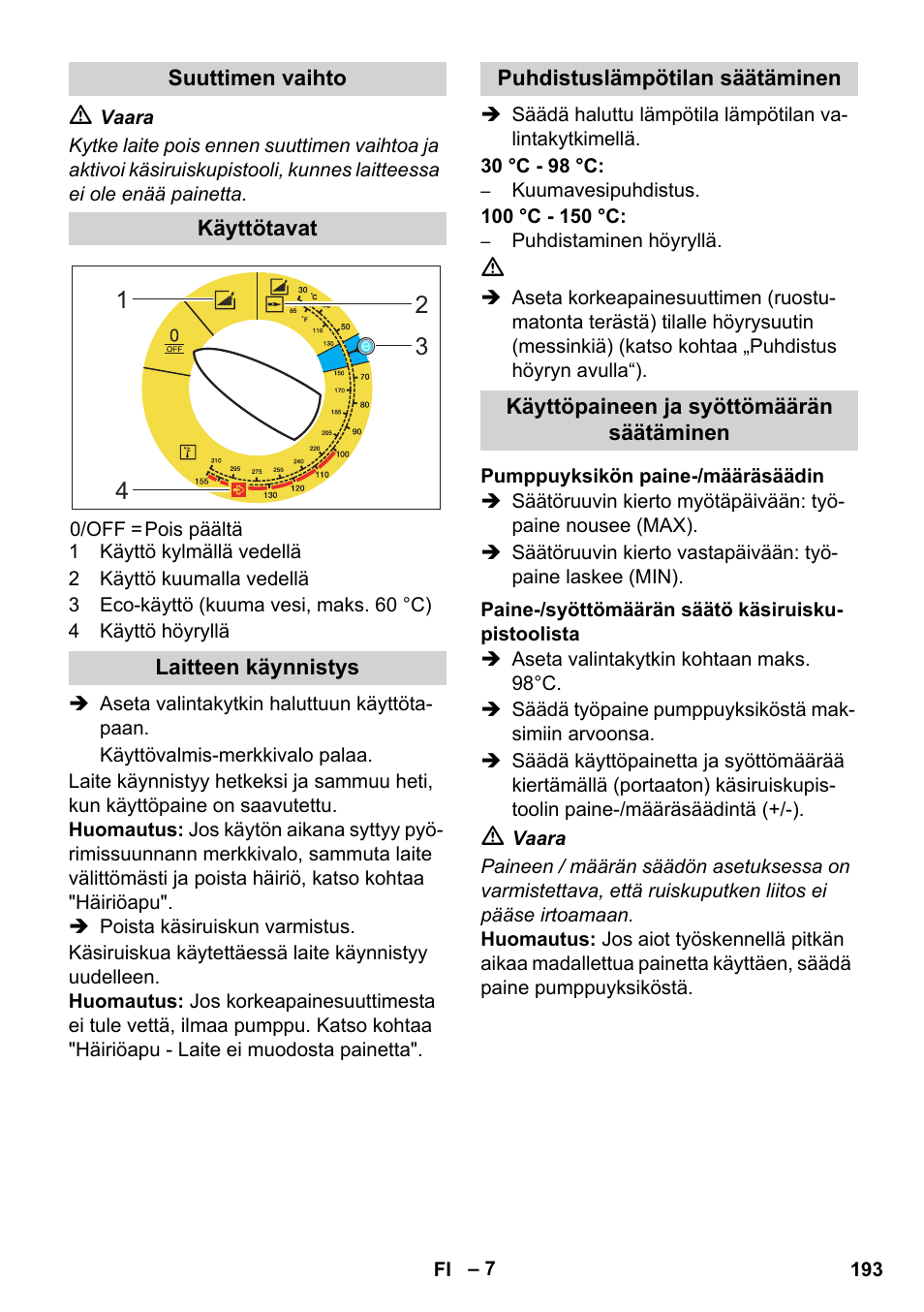Karcher HDS 8-17 CX User Manual | Page 193 / 500
