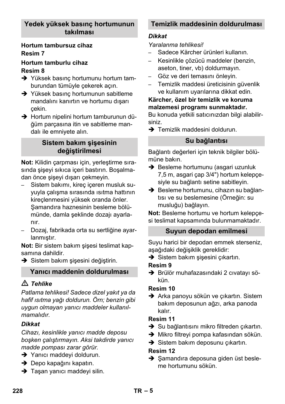 Karcher HDS 8-17 CX User Manual | Page 228 / 500