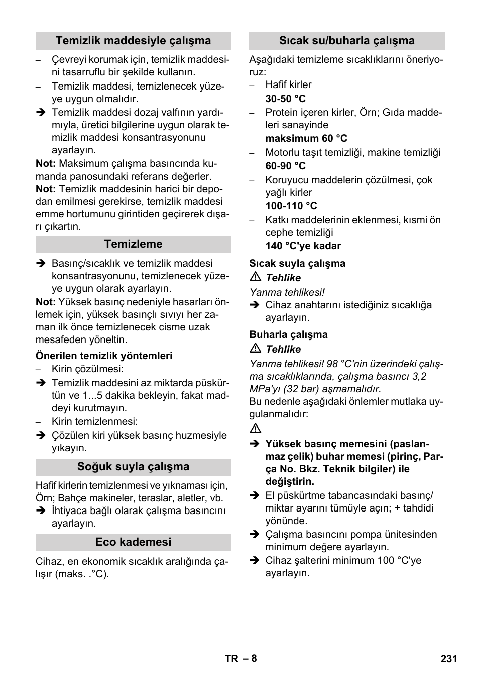 Karcher HDS 8-17 CX User Manual | Page 231 / 500