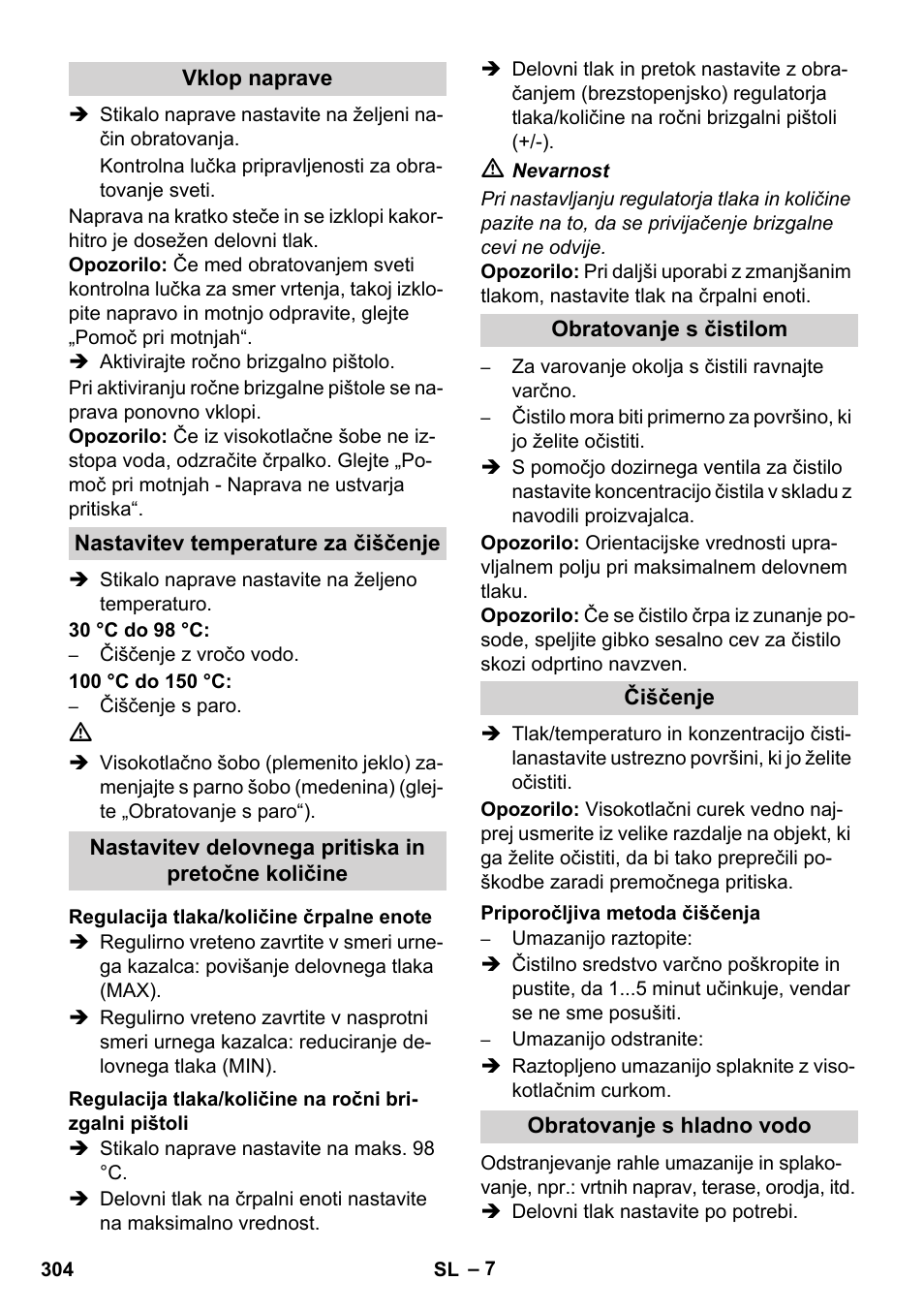 Karcher HDS 8-17 CX User Manual | Page 304 / 500