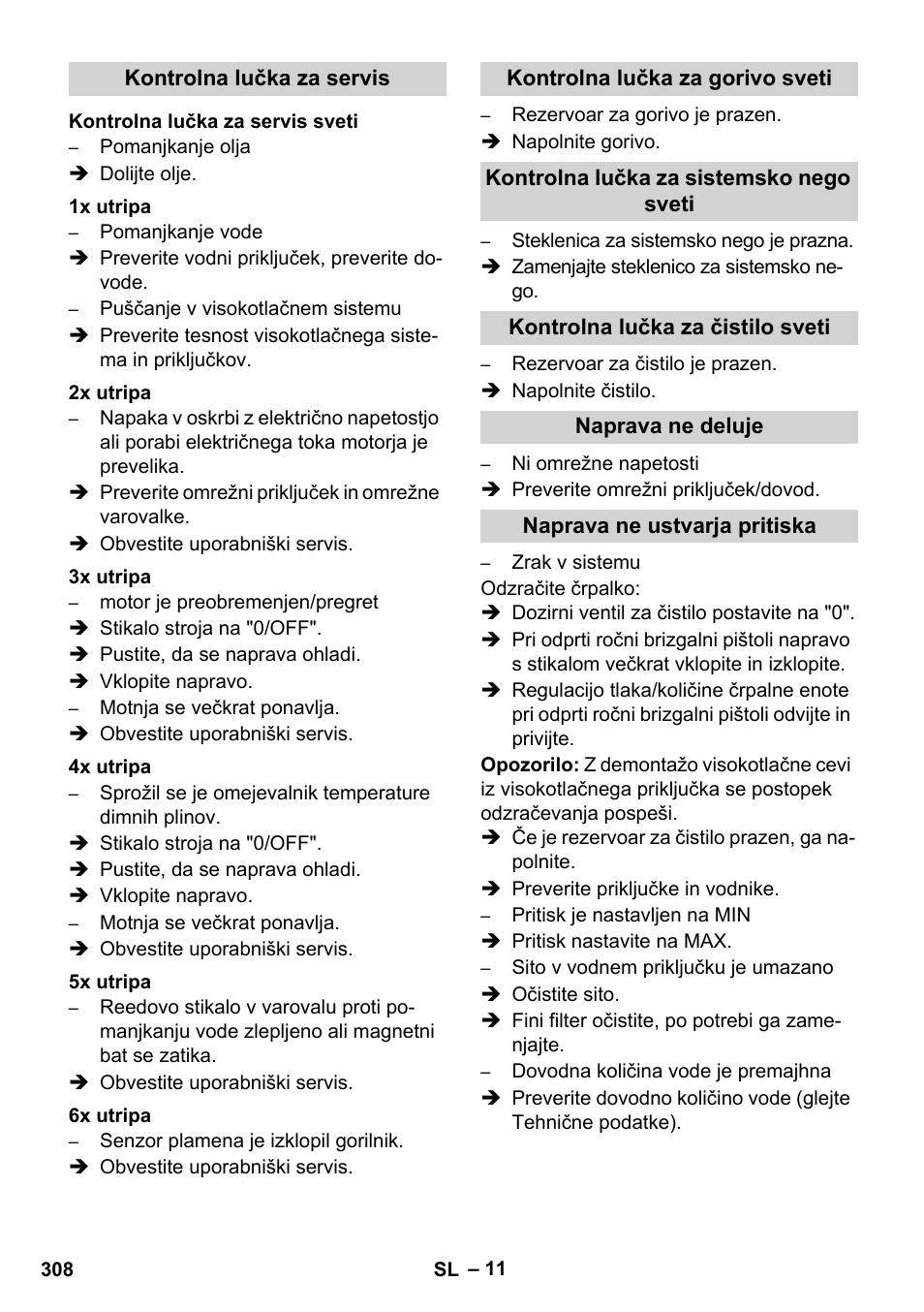Karcher HDS 8-17 CX User Manual | Page 308 / 500