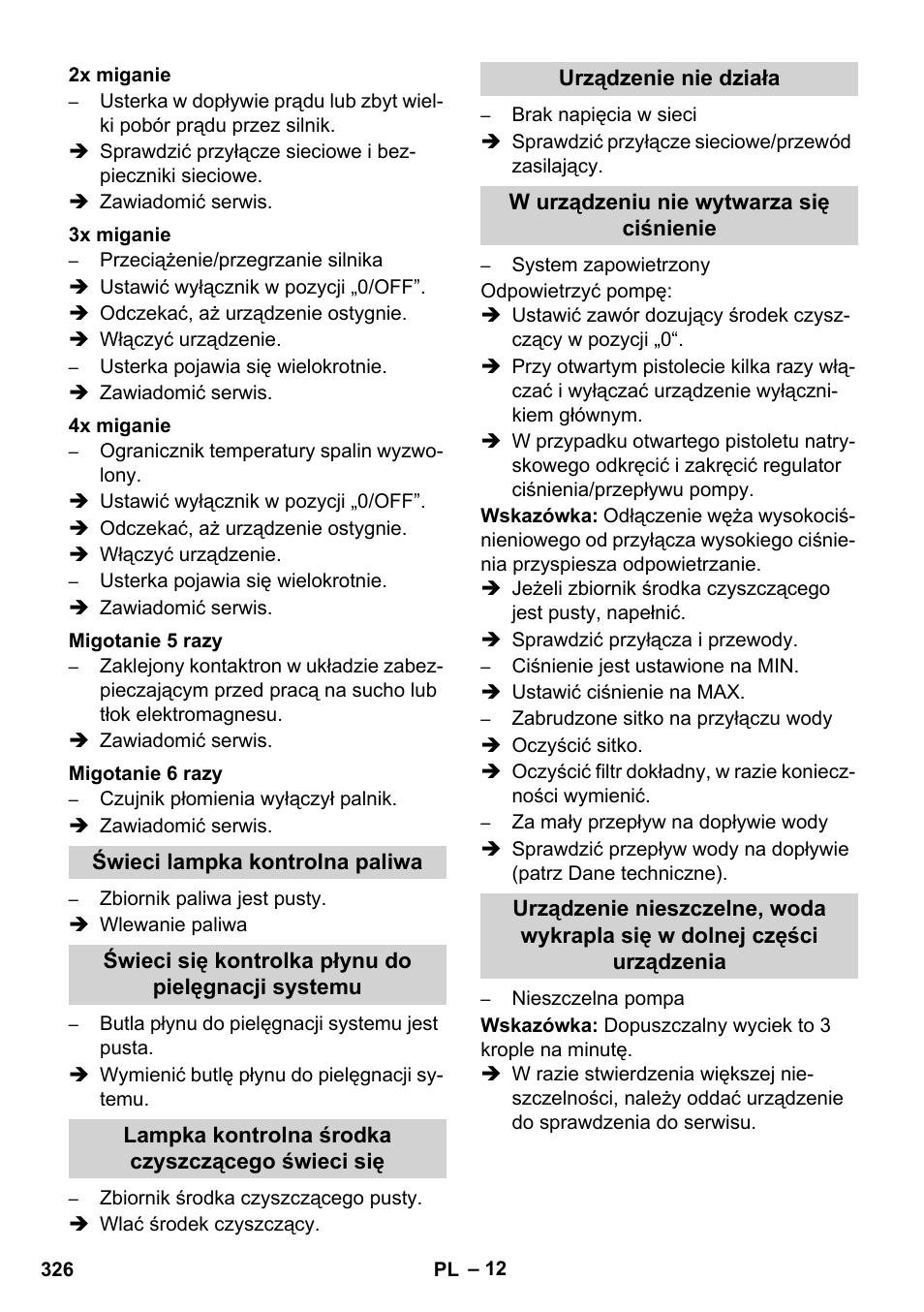 Karcher HDS 8-17 CX User Manual | Page 326 / 500