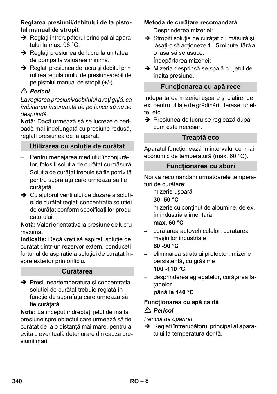 Karcher HDS 8-17 CX User Manual | Page 340 / 500